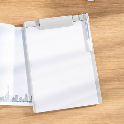 China Collect Plastic A4 Documents Notepad Board Writing Board Documents Storage Clip for sale