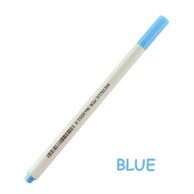 China Painting 10 Colors Brush Permanent Pens Writing Drawing Pens For DIY Cards Photo Glitter Marker Metallic Pen for sale