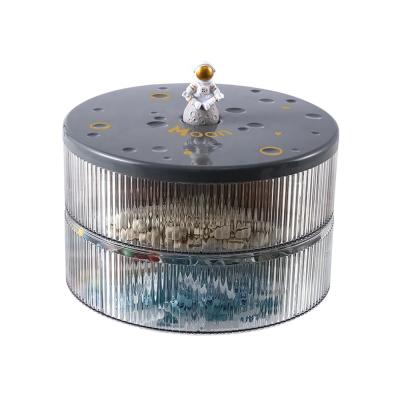 China Starry Sky Snack Storage Boxes Desktop Organizer 2021 New Wholesales Hot Viable Plastic Design for sale