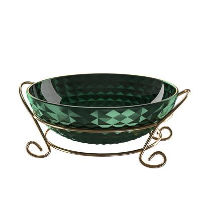 China China Factory Customized Viable Wrought Iron Fruit Basket Countertops Iron Fruit Tray Bowl for sale