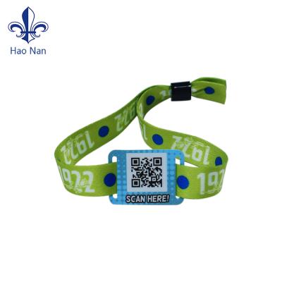 China 2021 Hot Selling Custom Souvenir Cloth Fabric Fashion RFID Sublimation Wristbands for sale