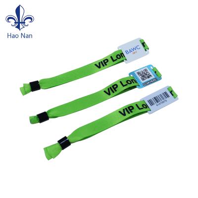 China Hard Plastic Europe RFID Map Wristbands Custom Trust Woven Wristbands for sale