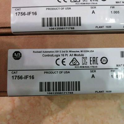 China ControlLogix 1756-IF16 Voltage/Current Analog Input Module 1756-IF16 for sale