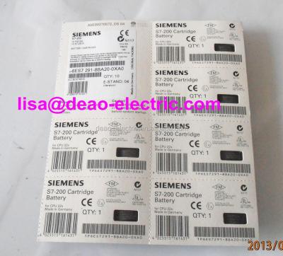 China ORIGINAL Battery 6ES7291-8BA20-0XA0 SIMATIC S7-200, BATTERY Siemens PLC MODULE. LONG TERM SUPPORT OF 6ES7291-8BA20-0XA0 MEMORY PLUG-IN DATA for sale