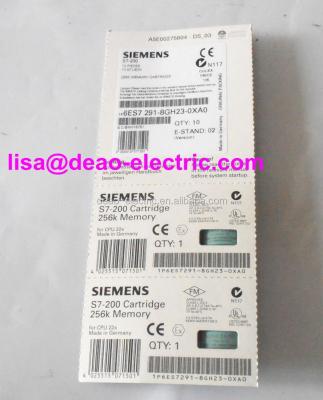 China ORIGINAL 6ES7291-8GH23-0XA0 256K Siemens S7-200 6ES7291-8GH23-0XA0 PLC Memory Card for sale