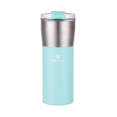 China Wholesale Minimalist Santeco Stainless Steel 17OZ Double Wall Vacuum Insulated Flask for sale