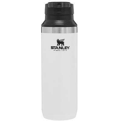 China STANLEY PORTABLE Stainless Steel Vacuum Thermos Bottle 473ml Custom Printed LOGO for sale