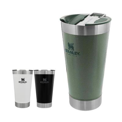 China Stanley Stainless Steel Vacuum Cup Viable Outdoor Cold Portable Heat Insulation Beer Mug for sale