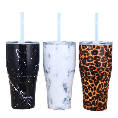 China 304 Stainless Steel Sustainable Car Cups With Straw for sale