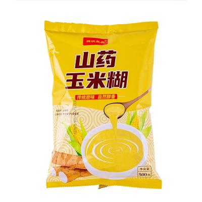 China Soak in warm water OEM 500g slimming food yam corn porridge Meal replacement powder for sale