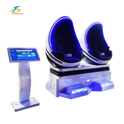 China Air Skyfun 3d vr game zone gun actions rollercoaster 9d vr game machine spary for sale