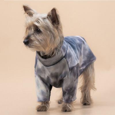 China Viable Dye Cat Puppy Dog Spring and Autumn Fashion Pet Clothes Clothing Link Sweatshirt for sale