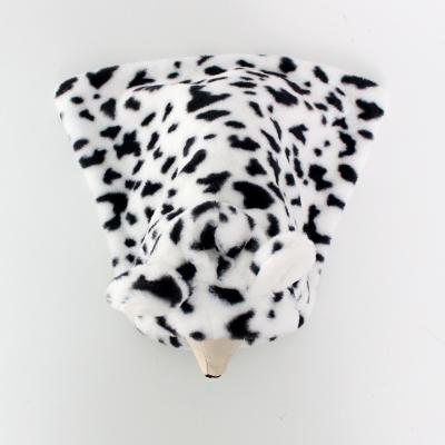 China New Design Pet Apparel Accessories Korean High Quality Viable Winter Style Cow Cat Puppy Dog Fur Cute Hoodie Cap With Ears Coat for sale