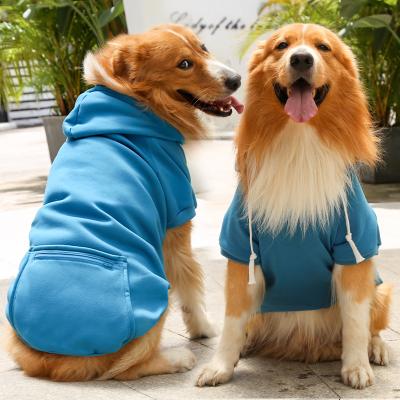 China Wholesale Plain Viable Plaid Large Winter 5xl Autumn Clothing Pet Dog Hoodie Clothes for sale