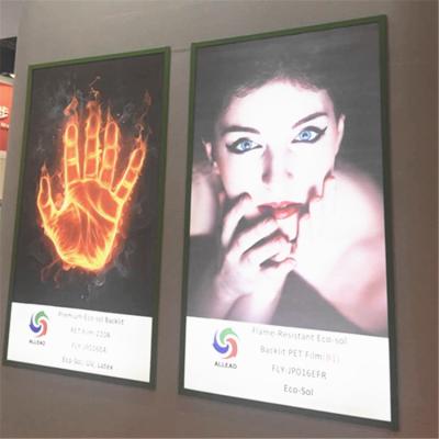 China Light Box Advertising Lightbox Materials Matt PET Backlit Film For Dye Ink Printing for sale