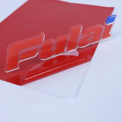 China Outdoor advertising vinyl cutting pvc stickers color cricut machine cut economic red cut vinyl for sale