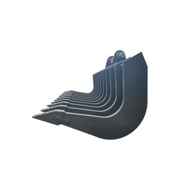 China Cultivates Stick Rake Bucket Grab Rake High Quality Excavator Attachment for sale