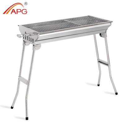 China APG Folding Charcoal BBQ Smokeless Portable Grill for sale