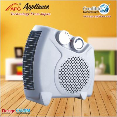 China 10-19 degree 2000W 220v electric fan heater, electric heater with overheat protection for sale