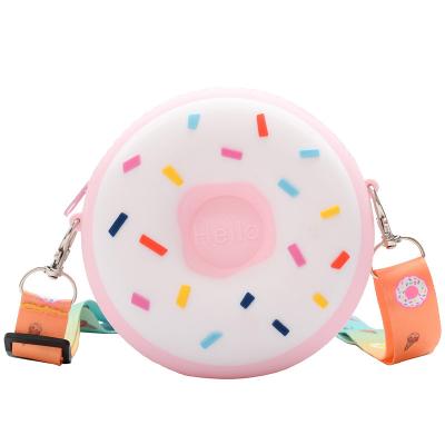 China Children Cross - Wholesale Children's Bags Female Cute Messenger Bag Body Bag Western Princess Fashion Shoulder Bag Personalized Donuts for sale