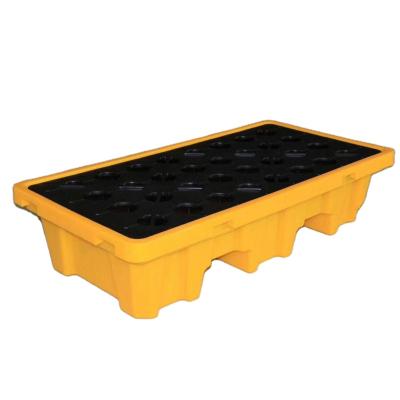 China Safe storage for oil spill containment plastic pallets or chemical liquid safe storage drum 2 for sale