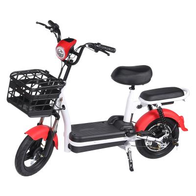 China Cheap Steel Electric Bicycle 48V12A Double Long Resistance Electric Bike Wholesale for sale