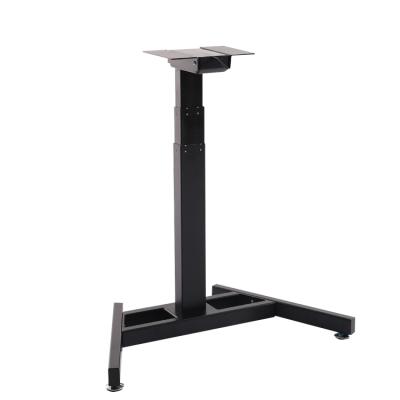 China Electric Sit And Stand Office Desk Adjustable Height (Waist) Precision Adjustable High Quality Corner One Leg for sale