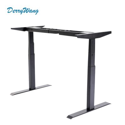 China Custom Popular Technology Adjustable (Height) Desk Height Table Standing Electric Adjustable Height Desk Frame Wholesale for sale