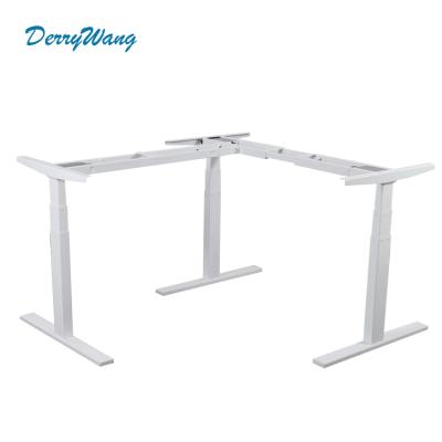 China Sit Stand Electric Height Adjustable Desk Frame Furniture Electric Lift (Waist) Desk for sale