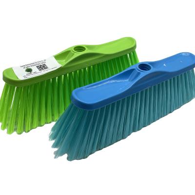 China Wholesale Home Portable Plastic Broom Stick Plastic Sweeping Cleaning Brush for sale