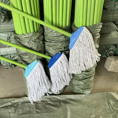 China Wholesale Indoor Cleaning Wet Mop Cotton Broom Tools Cotton Mop Refill Main Wet Mop for sale