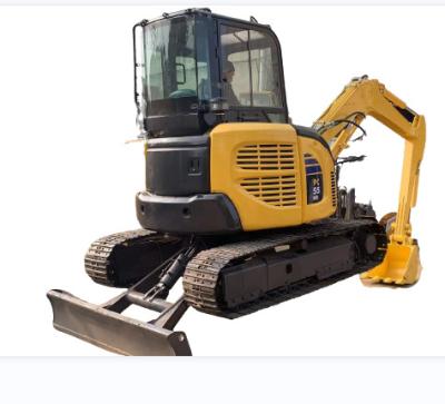 China Construction Digging Komatsu Used Mini Excavator PC55MR PC35MR JAPAN Excavator for sale