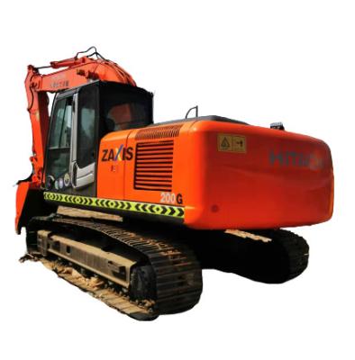 China Construction Digging GOOD PRICE HITACHI EXCAVATOR ZX200 SECOND HAND EXCAVATOR for sale