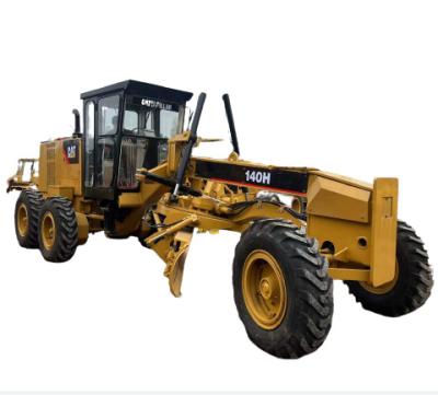 China Construction Machinery Equipment CAT USED 140H ENGINE GRADER EARTH MOVING MACHINE for sale