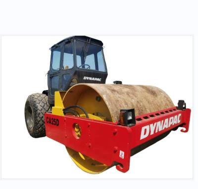 China Construction machinery equipment dynapac ca25d second hand road roller sweden roller for sale for sale