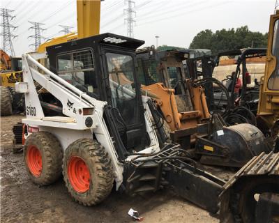 China energy & High quality cheap price mining backhoe used mini loader S160 with ripper in the yard on top sale for sale