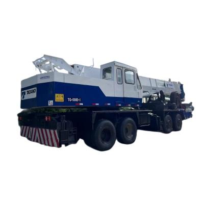 China Construction Works 95% New Good Price 50 Ton TADANO Used Truck Crane for sale