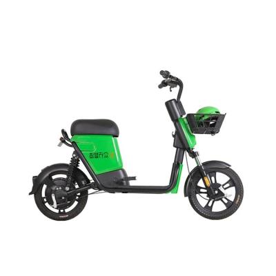 China Unisex Cheap Electric Scooter Electric Motorcycle For Adults Two, Share Rental Electric Bicycle Ebike for sale