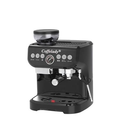 China Full Automatic Coffee Machine Professional Espresso Coffee Machine with Grinder for sale