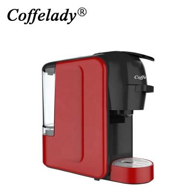 China Ground Coffee Multi Functions Electric Capsule Coffee Machine for sale