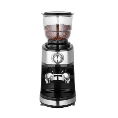 China Low Noise Electric Large Capacity Hopper 250g Coffee Thickness Adjustable Coffee Grinder Use for Home and Commercial for sale