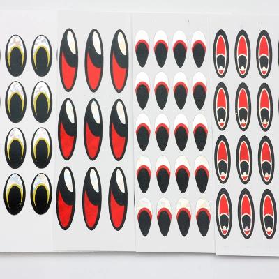 China Ordinary Activities Eyes Wholesale Luminous Fishing Eyes Sticker Fish Lure Eye For Metal Buildings Fishing Lure for sale