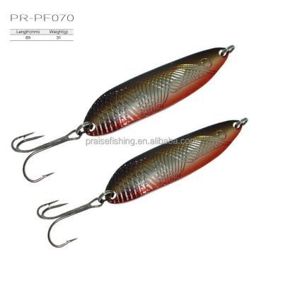 China Wholesale Metal Spinner Lure Metal Spoons PR-PF070 for sale