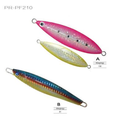 China 81g / 130g Hard Artificial Metal Lead Baits 3D Lead Jig Lure Metal Fishing Lures for sale