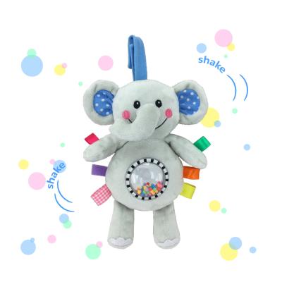 China Soft Rattle from Toy Baby Toy Plush Elephant for sale