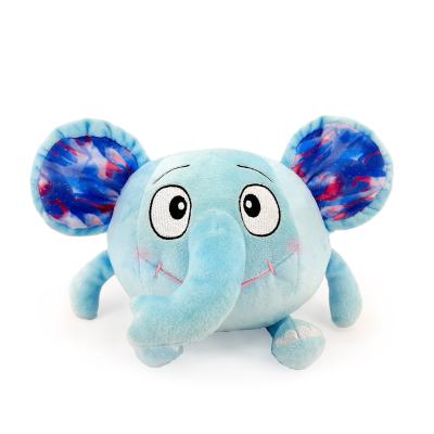 China Elephant Baby Toy Rolling Elephant with giggle, giggle, and spring sound effect for sale