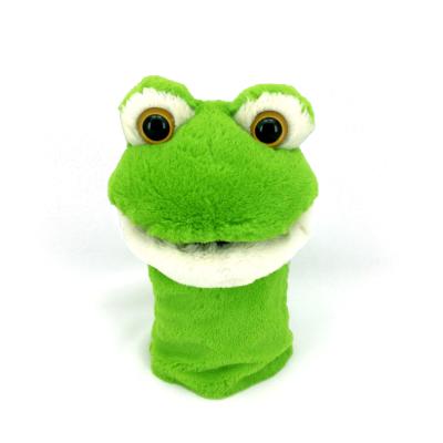 China Plush Toy Singing Frog Puppet for sale