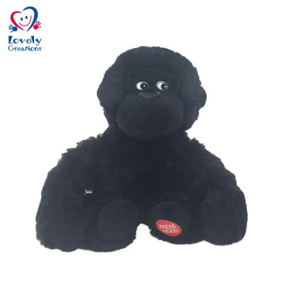 China Front And Back Muffin Gorilla With Animated Music Ball Hide And Seek Bear Soft Christmas Toys for sale