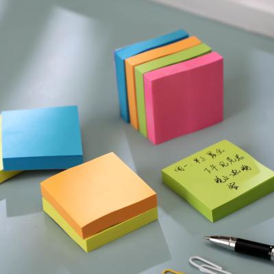 China Custom 100 Sheet Self Adhesive Daily Use Cheap Price Sticky Notepad Set for sale