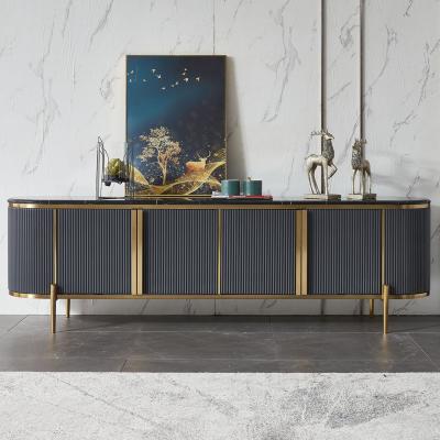 China Modern Simple Modern Living Room Style Cabinet Console Table TV Unit Stand TV Stand Set Living Room Furniture With Drawers for sale